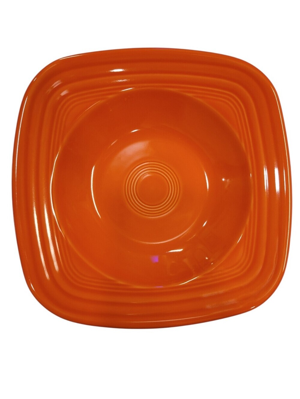 Fiesta Ware Poppy 20 oz Square Rim Bowl | Retired Color | Made in USA